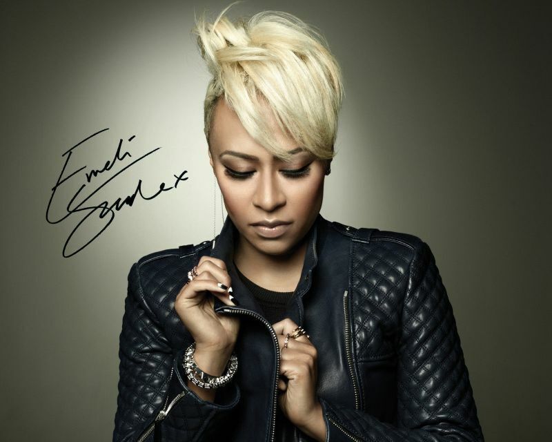 Emeli Sande Autograph Signed Photo Poster painting Print