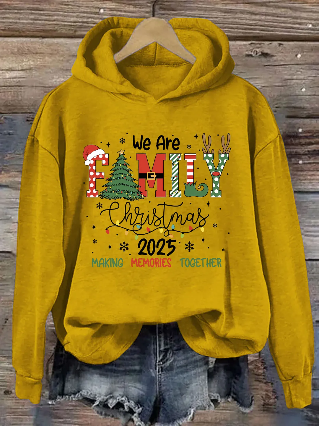 We Are Family Christmas Hoodie