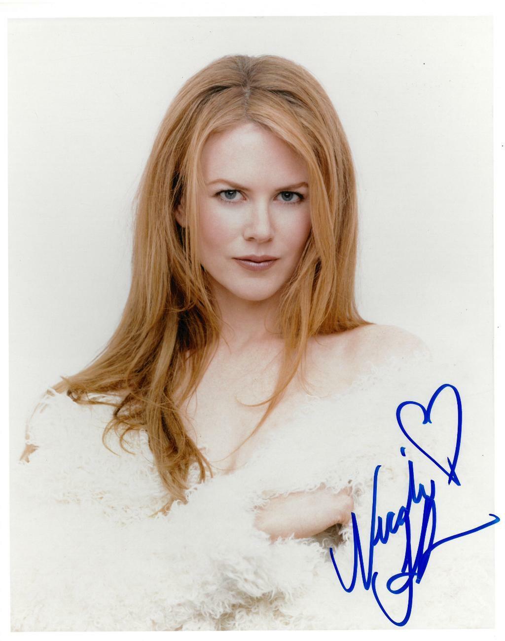 Nicole Kidman Signed Authentic Autographed 8x10 Photo Poster painting BECKETT #BB59784