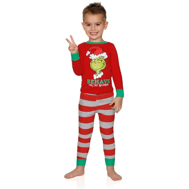 Family Matching The Grinch Pajamas Set