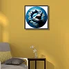 (30*30cm)Whales - Round Partial AB Drill Diamond Painting