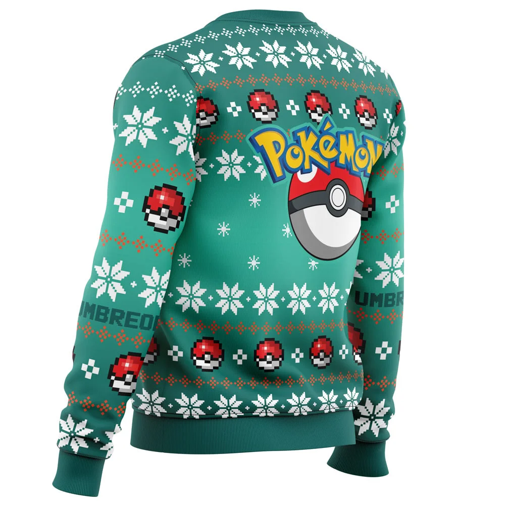 Christmas Umbreon Pokemon Ugly Christmas Sweatshirt