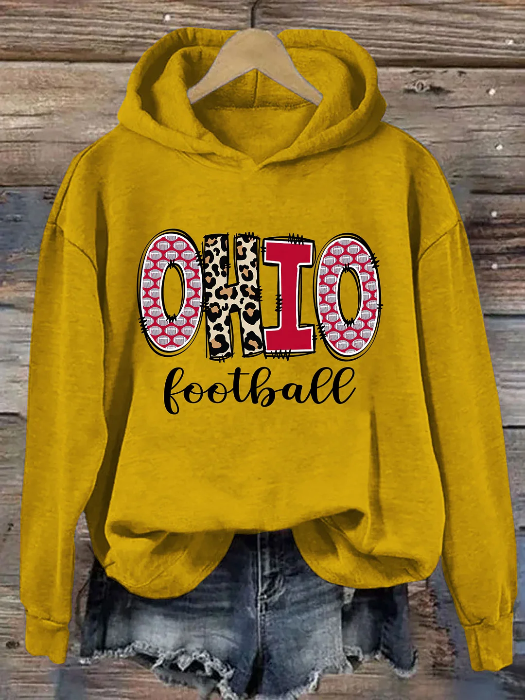 Ohio Leopard Football Hoodie
