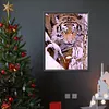 Diamond Painting -DIY Round Drill Tiger in the Snow