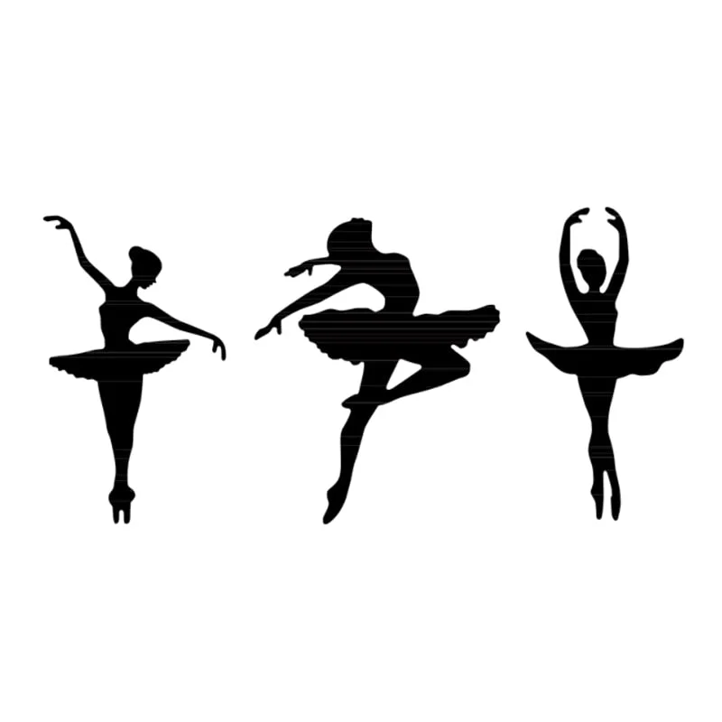 3pcs Graceful Ballerina Metal Cutting Dies for DIY Scrapbook Embossing Album Paper Card Craft Folder Decorative 2021New