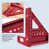 Équerre triangulaire de charpentier 3D multifonction