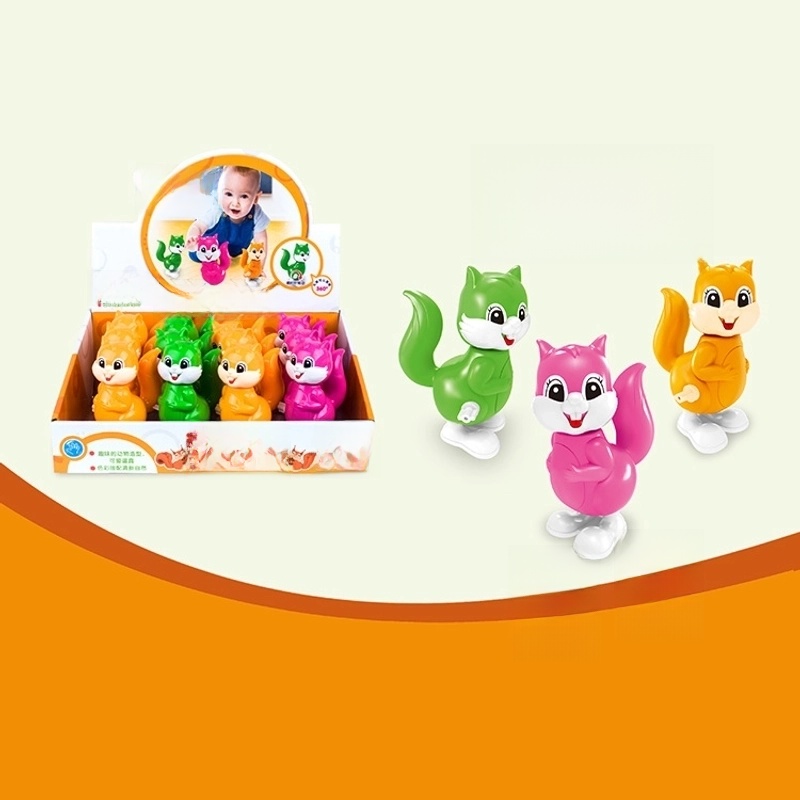 2 Pieces Cartoon Variety Of Options Animal Wind-up Toys