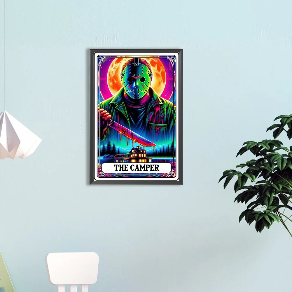 Diamond Painting - Full Round Drill - Tarot Horror Character(Canvas|40*60cm)