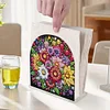 Acrylic Flowers Diamond Painting Napkin Rack Diamond Art Paper Towel Holder