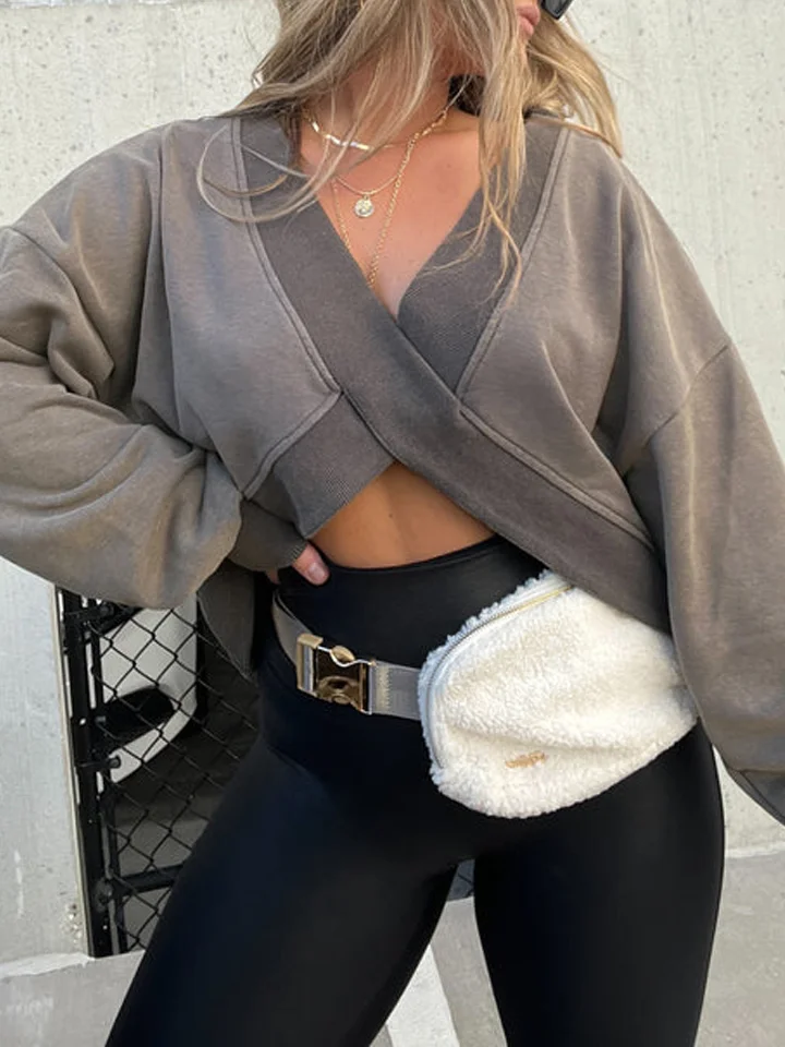 Women‘s Reversible Sweatshirt 