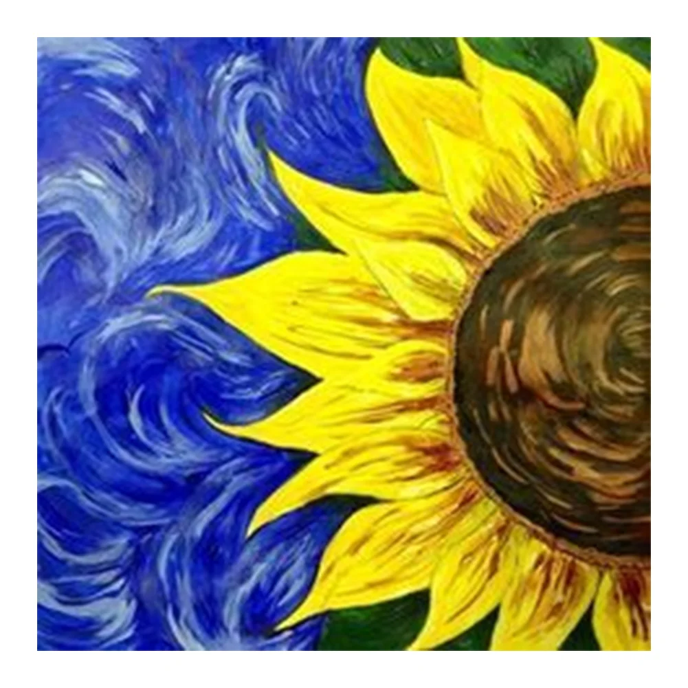DIY Paint By Number 20*20cm - Sunflower