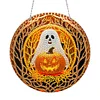 DIY Pumpkin Diamond Painting Single-sided Acrylic Hanging Pendant