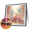 Papillon De Cristal-Partielle Forme Sp&eacute;ciale Diamant Peinture-30*30CM