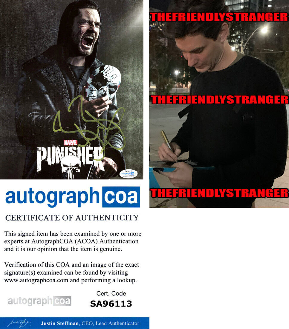 BEN BARNES signed Autographed THE PUNISHER