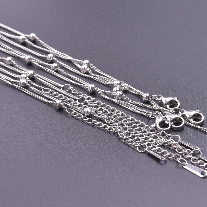 Minimalist Geometric Solid Color 304 Stainless Steel Plating 18K Gold Plated Unisex Necklace