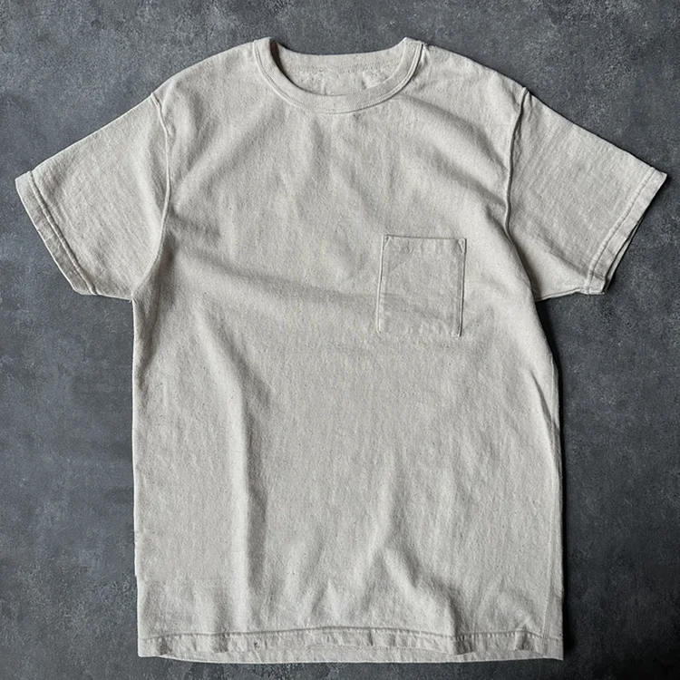 Classic Cotton Pocket Short-Sleeved T-Shirt