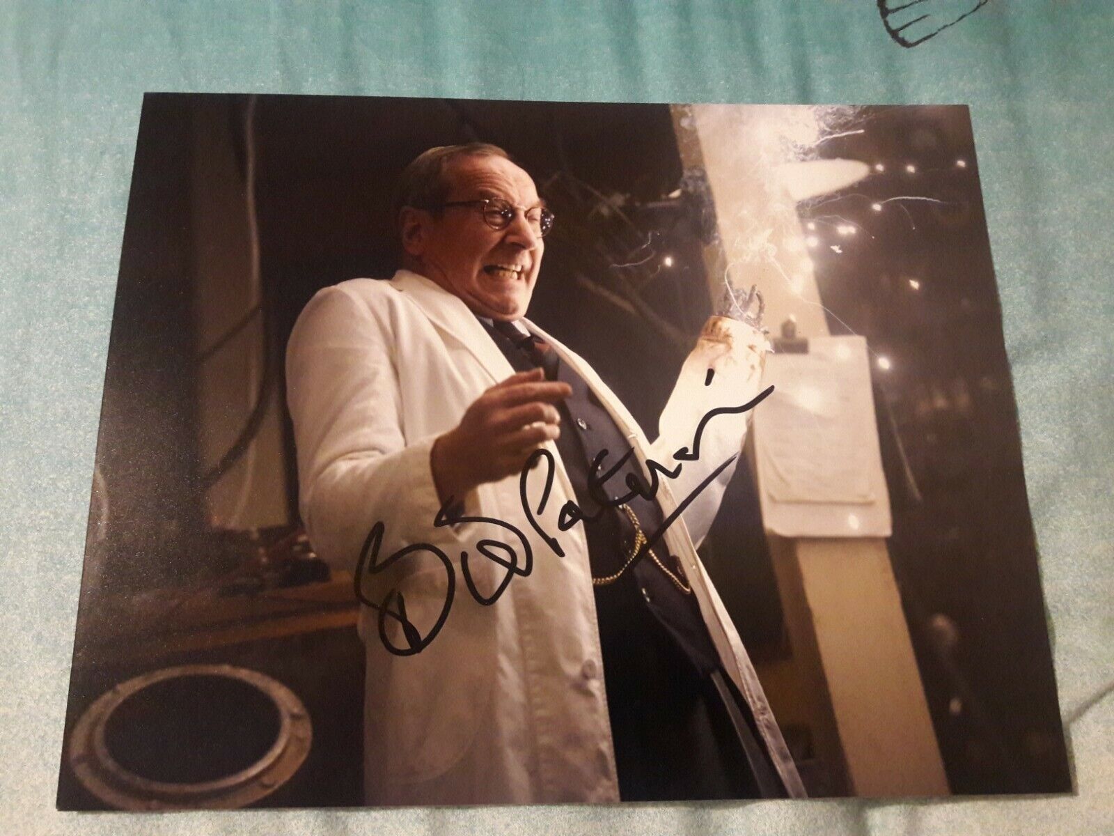 Doctor Who Autograph - Bill Paterson signed Dr Who Photo Poster painting