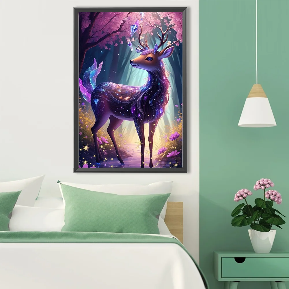 Diamond Painting - Full Round Drill - Deer(Canvas|40*60cm)