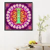 >SALE<5D DIY Full Round Drill Diamond Painting Mandala Letter I Kit Home Decor 30x30cm