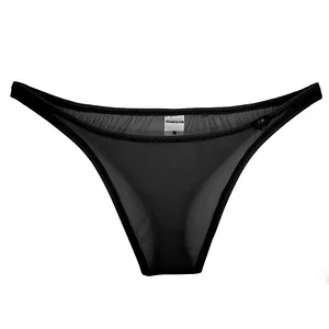 Men's Sexy Ice Silk Transparent Briefs