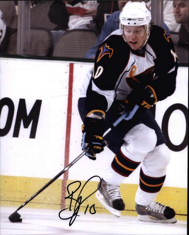 Bryan Little signed NHL hockey 8x10 Photo Poster painting W/Cert Autographed A0001