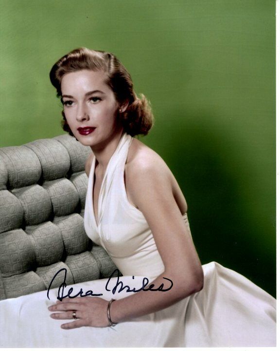 VERA MILES Signed Autographed Photo Poster painting