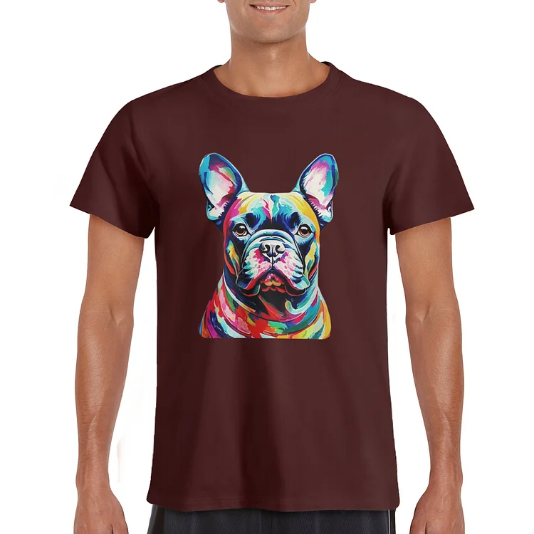 Cute Bulldog Men's Shirt