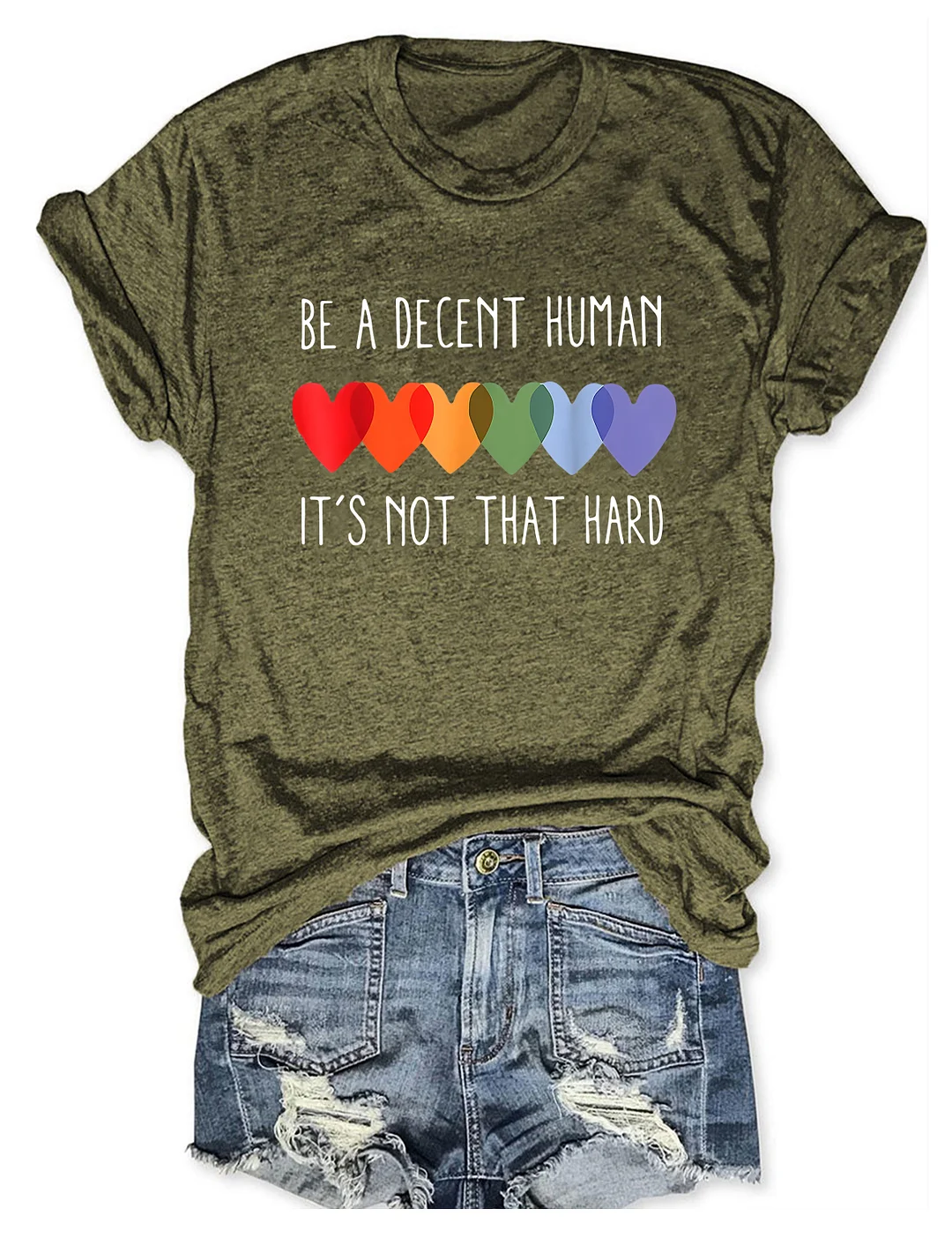 Be A Decent Human T-shirt