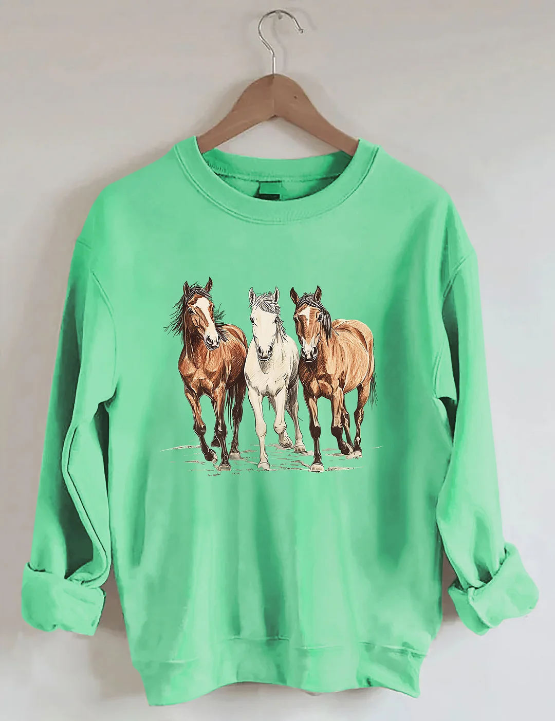 Western Horses Sweatshirt