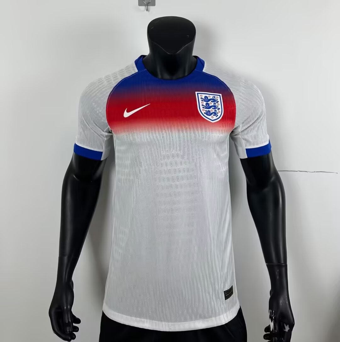 2025 England Home Player Version Football T-Shirt Thai Quality