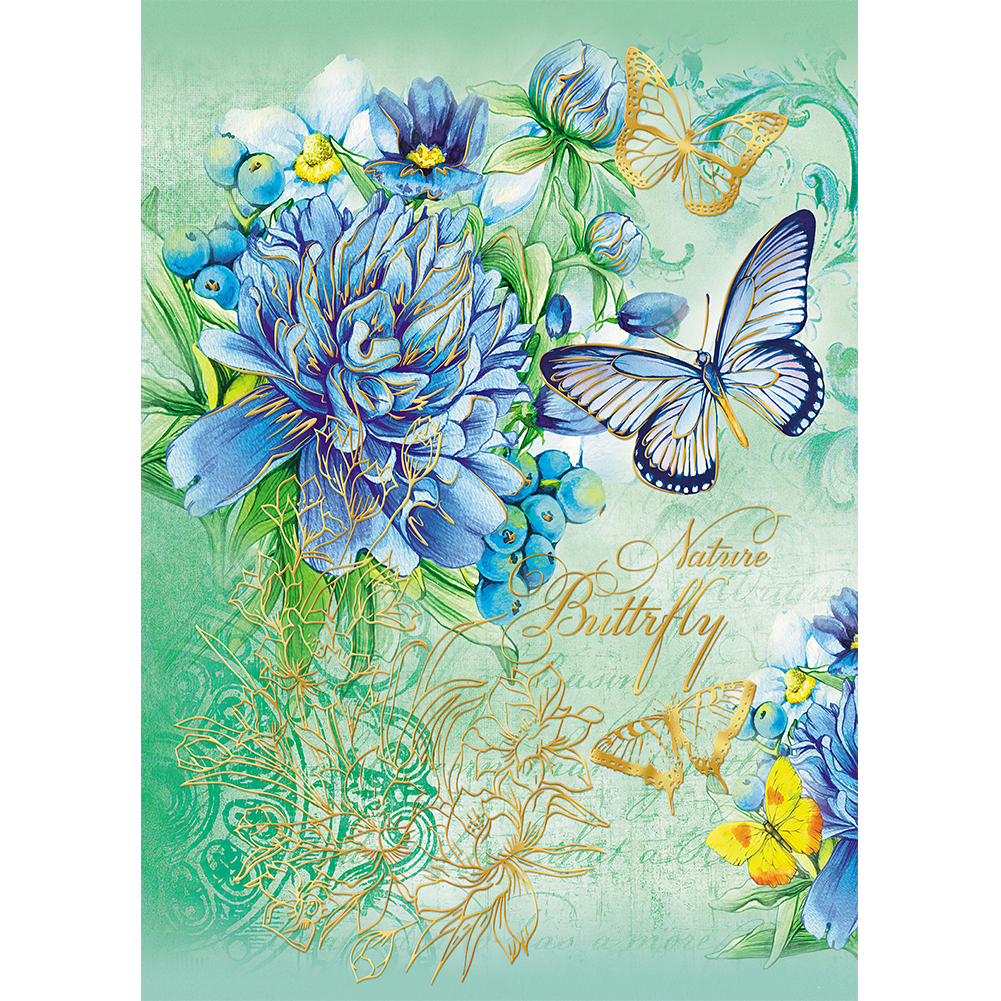

Butterfly - Round Drill Diamond Painting - 30*40CM, 501 Original
