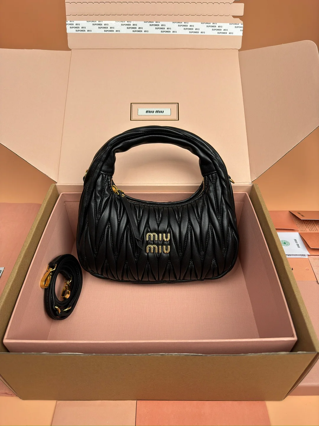 miumiu hobo tote bag