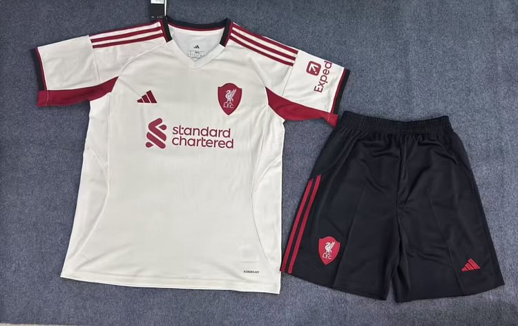 2025-26 Liverpool Away Jersey Set - Adult Version