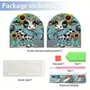 Diamond Painting Acrylic Cow Napkin Holder Set Home Decor