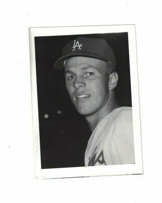 1960's Wes Parker Los Angeles Dodgers Photo Poster painting 2 1/2 x 3 1/2