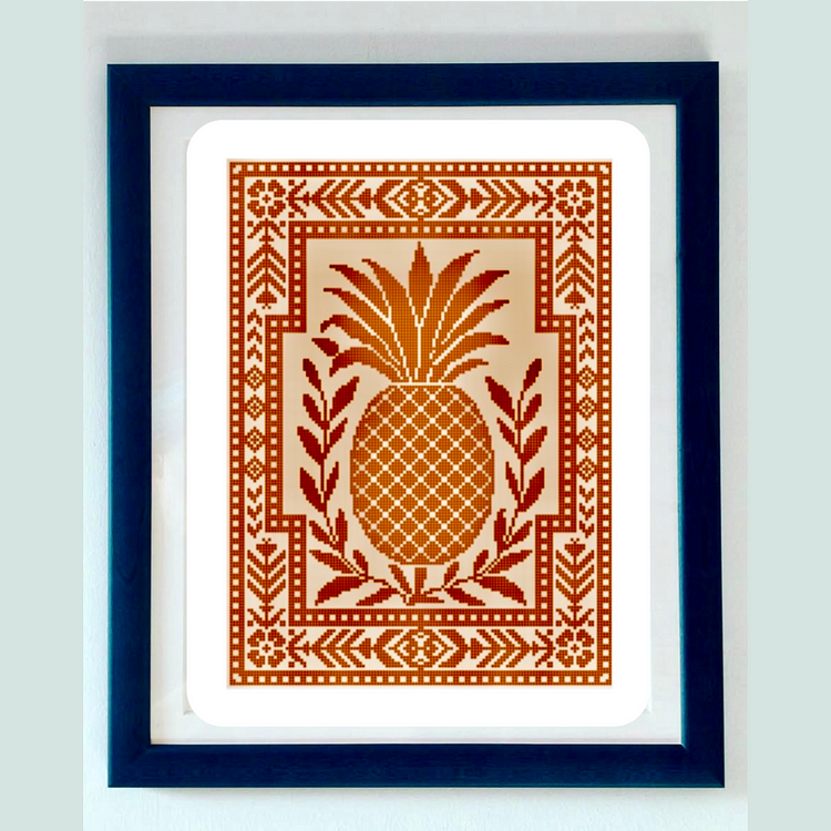 Pineapple Pop Stitch Cross Stitch Chart