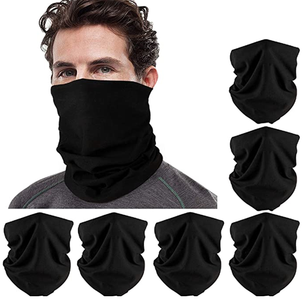 

Solid Cycling Bandana Neck Gaiter Outdoor Face Mask Sunscreen Headband, 501 Original