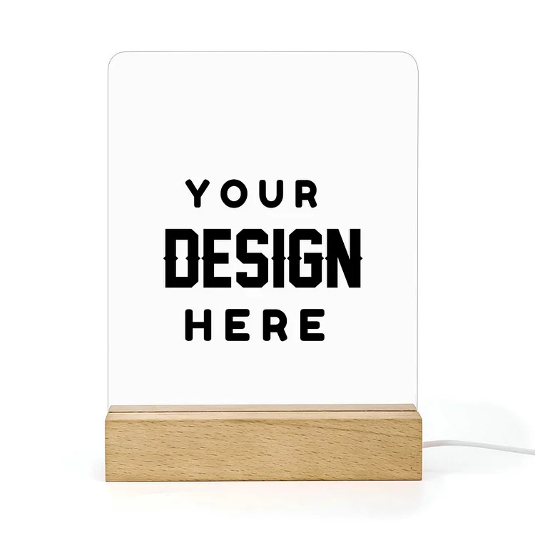 Personalized  Acrylic Night Light