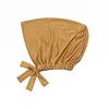 Solid Color Modal Elastic Band Cap with Rope Adjustable Headband