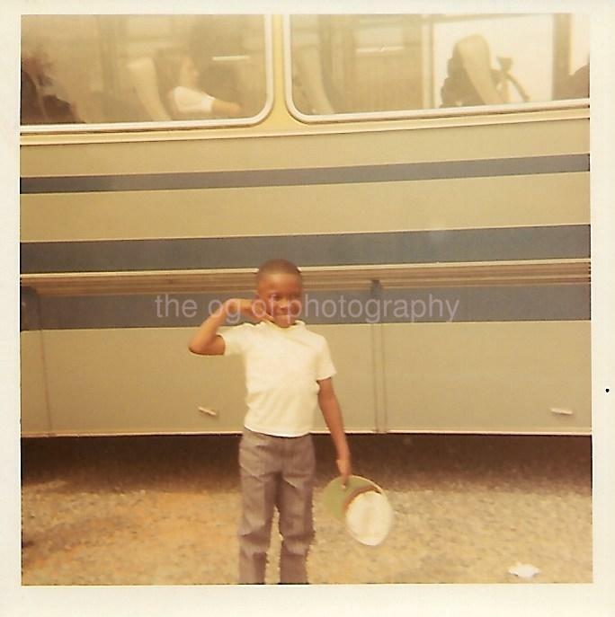 FOUND Photo Poster paintingGRAPH Color AMERICAN BOY Original Snapshot 15 8 K