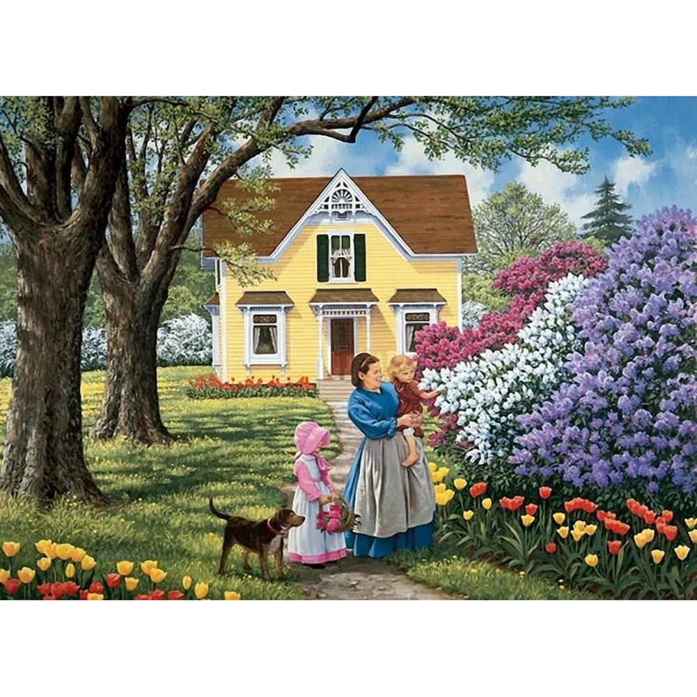 

House - Round Drill Diamond Painting - 30*40CM, 501 Original