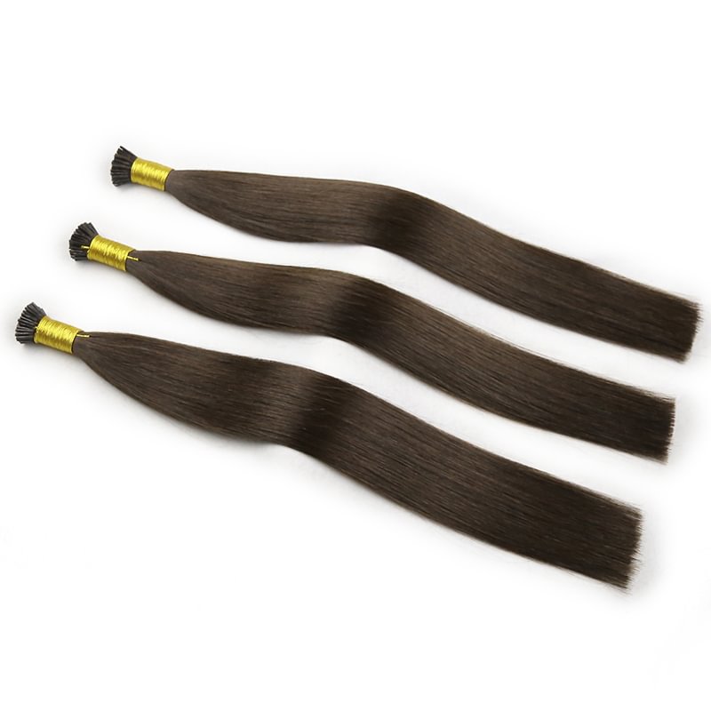 Pre-Bonded I TIP Hair Extension #2 Dark Brown 100g Per Pack