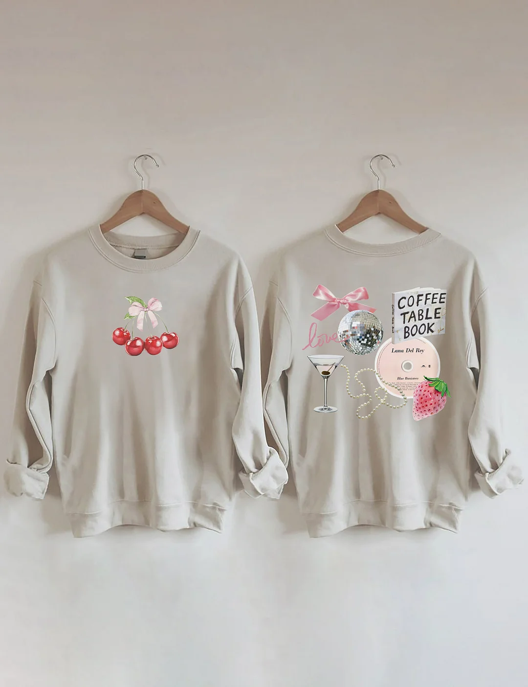 Mirrorball Strawberry Sweatshirt