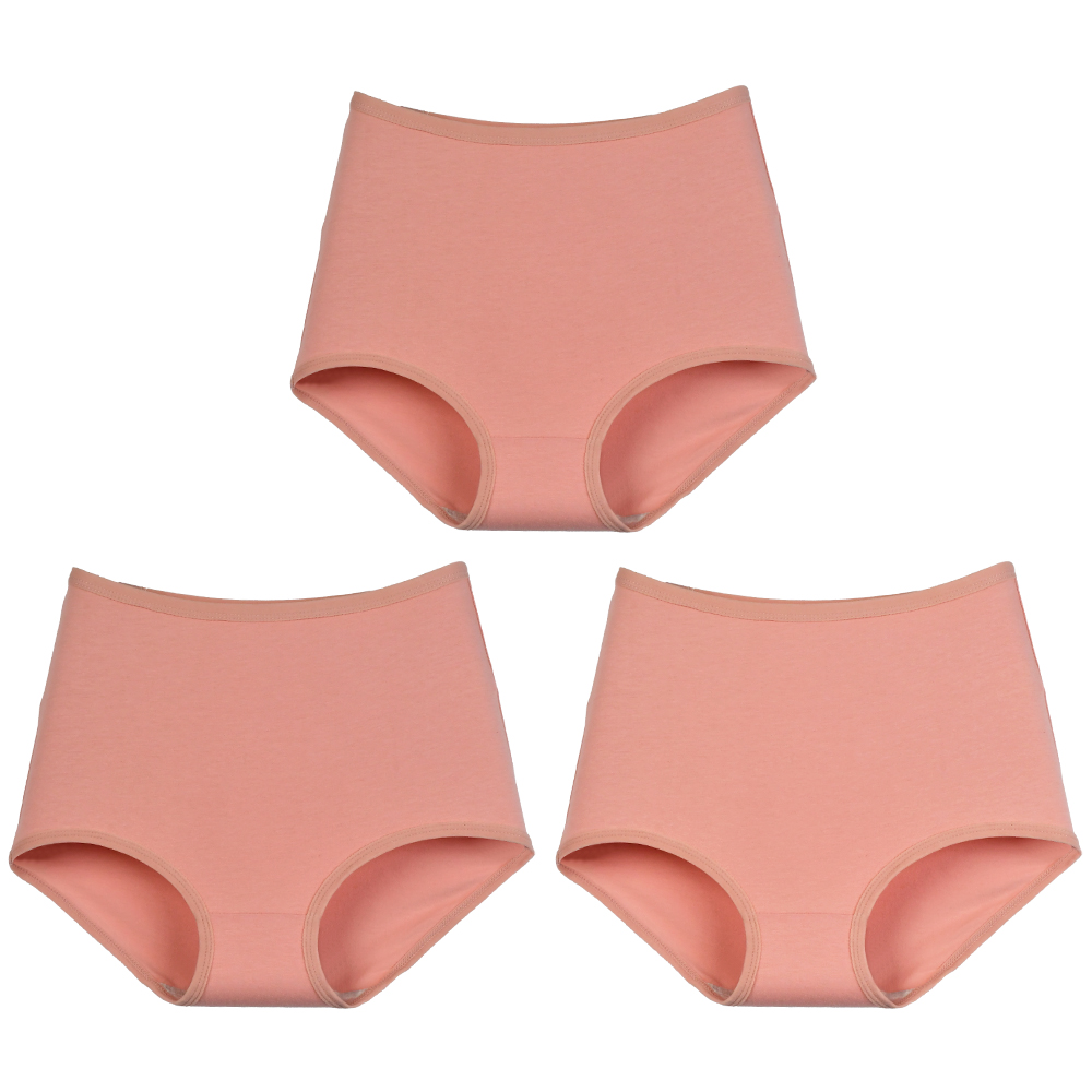 Xinkeke 3Pcs Women Cotton High Waist Panties Breathable Briefs  Plus Size Lingerie Seamless Ladies Panty Underpants Oversize Underwear