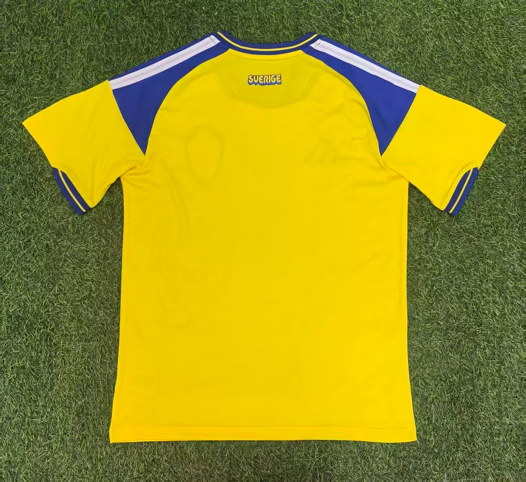 2026 Sweden Home Football Shirt Thai Quality
