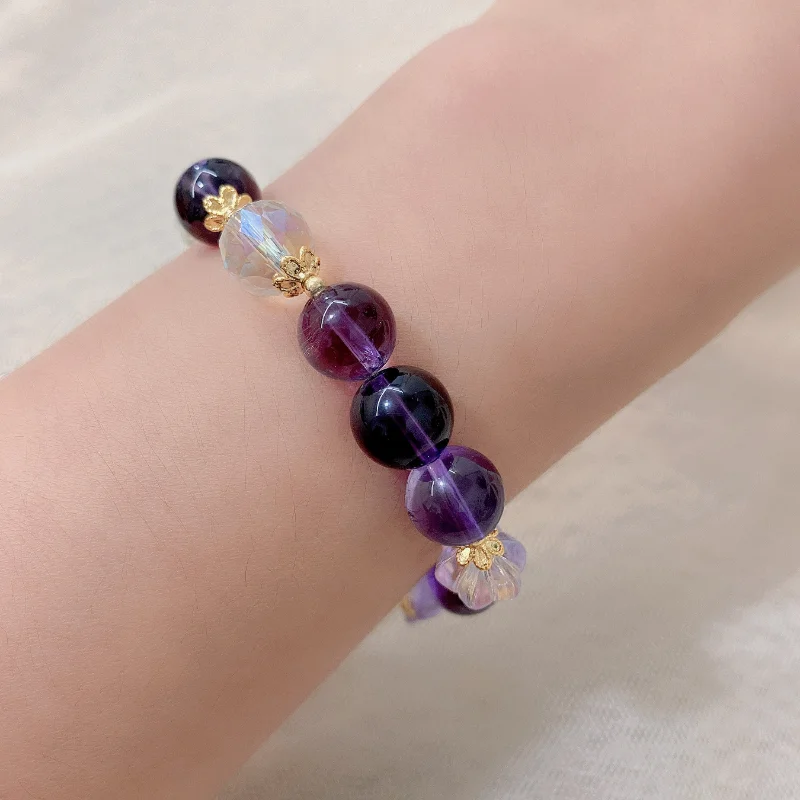 Lucky bag Amethyst bracelet