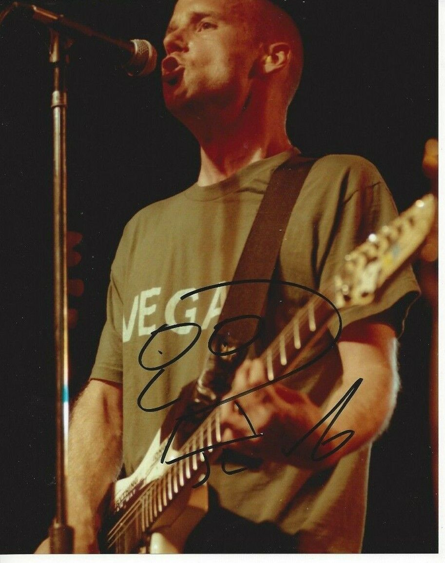 Moby autographed 8x10 Natural BluesC589