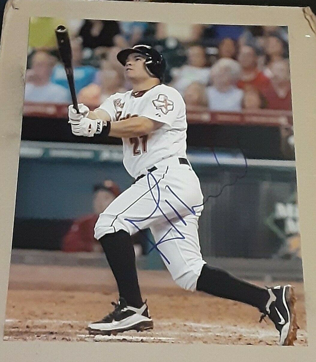 JOSE ALTUVE HOUSTON ASTROS SIGNED AUTOGRAPHED 2ND YEAR 8x10 Photo Poster painting COA BASEBALL 2