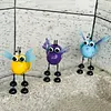 Solar Bees Lights Solar LED Garden Lights Waterproof Cute Ant Statue Garden Decor 3D Metal Ants Art Decor for Garden Backyard Table Wall Decor