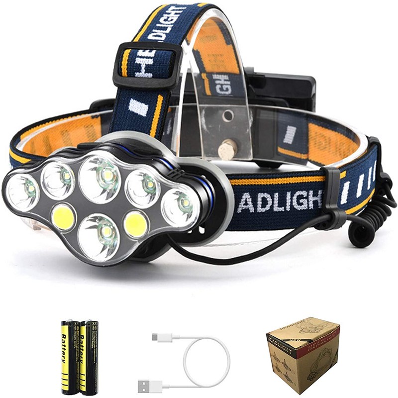 

Strong Head Cob Head T6 Head Mounted Flash Rechargeable, 501 Original